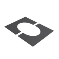 Декоративная разъемная пластина Schiedel 35-45гр 130х180 мм